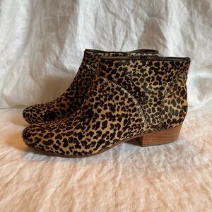 Rachel Comey Dorsey Lea Leopard Boots 8